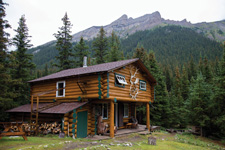 Canada-Alberta-Banff  - Backcountry Lodge Ride